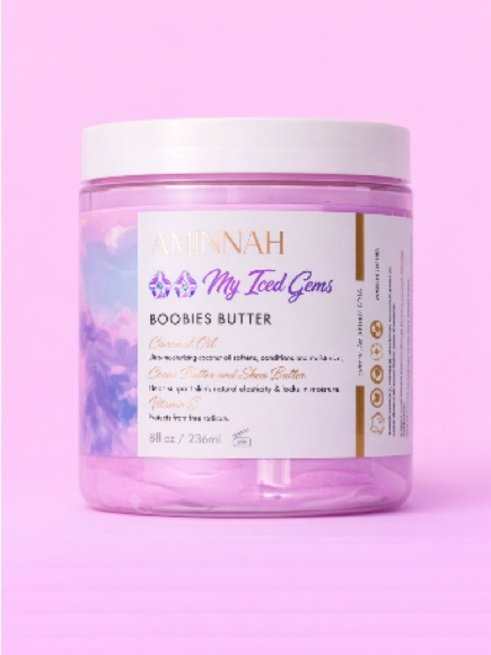 Aminnah My Iced Gems Boobies Butter - Picture 1 of 3